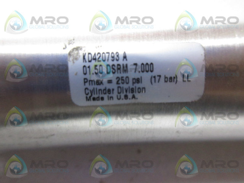 PARKER 01.50DSRM7.000 PNEUMATIC CYLINDER  NSNP