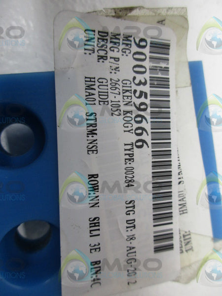 GIKEN KOGY 2667-1052 GUIDE  NSNP