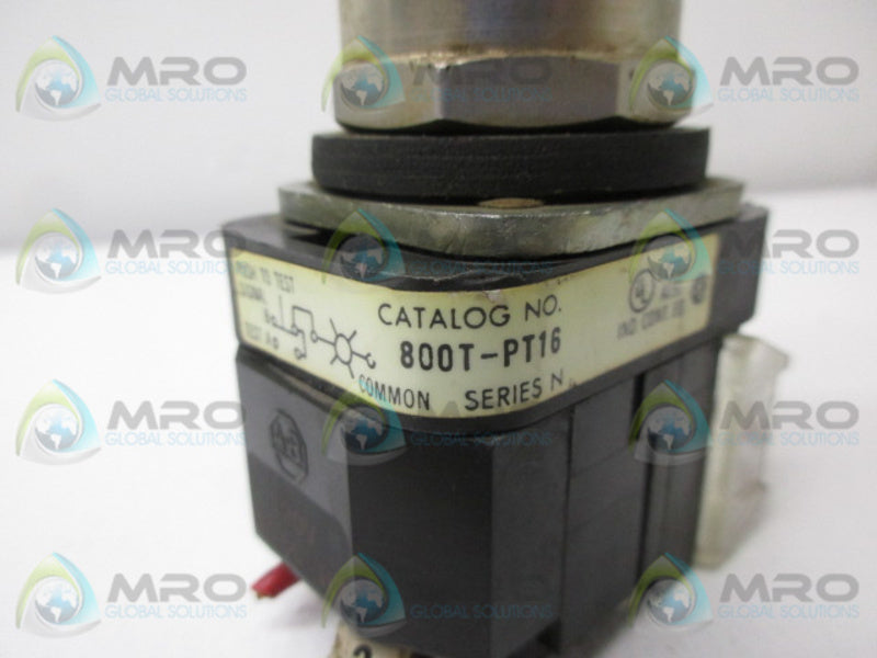 INDUSTRIAL SPARE PART 800T-PT16 SER. N UNMP