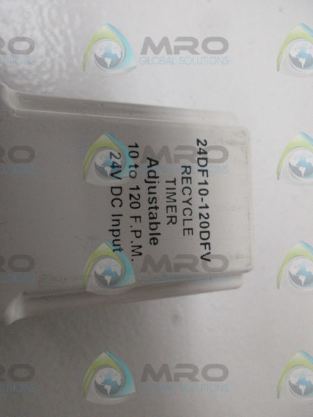 AMPERITE 24DF10-120DFV RECYCLE TIMER 10-25 F.P.M 24VDC (AS PICTURED)  UNMP