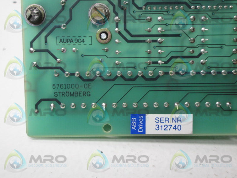 STROMBERG 5761000-0E CIRCUIT BOARD  NSNP