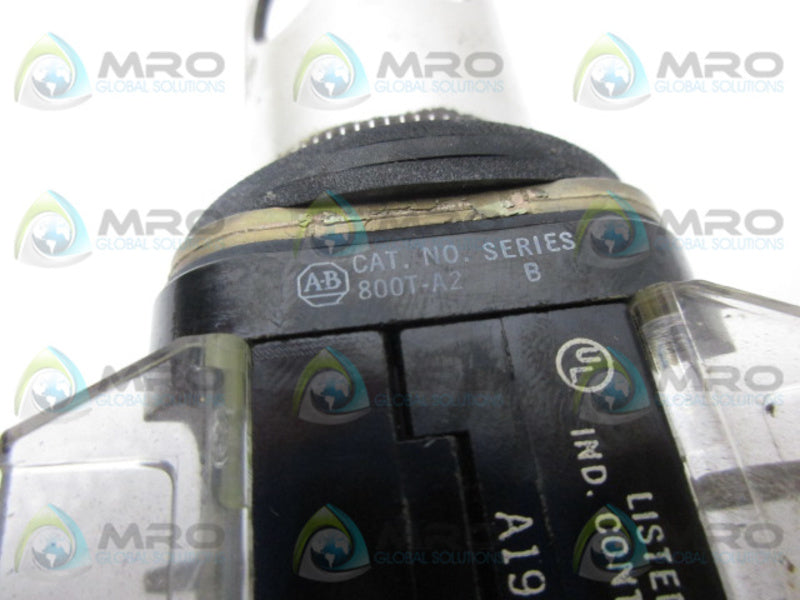 ALLEN BRADLEY 800T-A2B SER.B PUSHBUTTON  UNMP