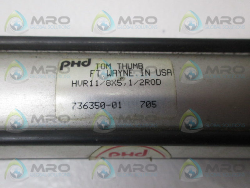 PHD HVR11/8X5,1/2R0D PNEUMATIC CYLINDER  UNMP