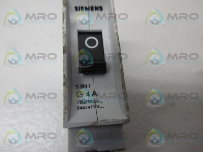 SIEMENS SN1-G4A CIRCUIT BREAKER  UNMP
