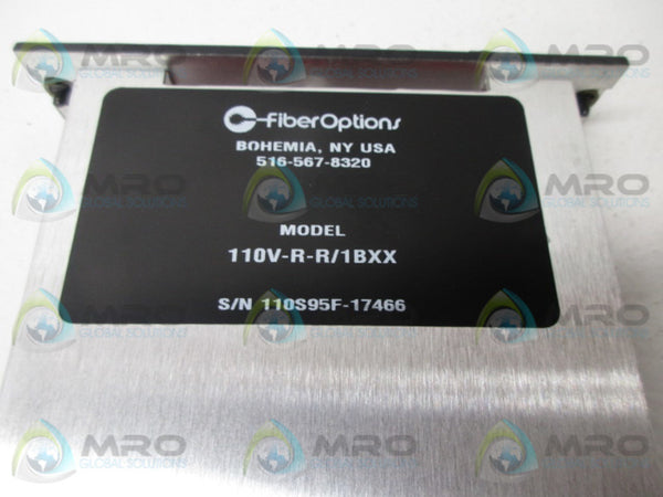 FIBER OPTIONS 110V-R-R/1BXX FIBER OPTIC BOARD  UNMP