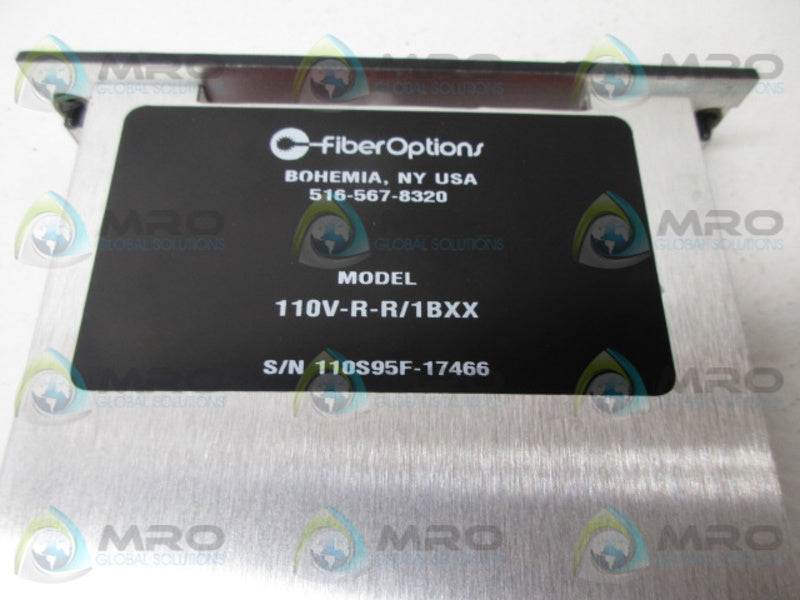 FIBER OPTIONS 110V-R-R/1BXX FIBER OPTIC BOARD  UNMP