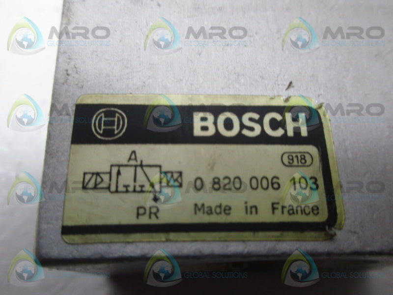 BOSCH 082006103 SDOLENIOD VALVE  UNMP