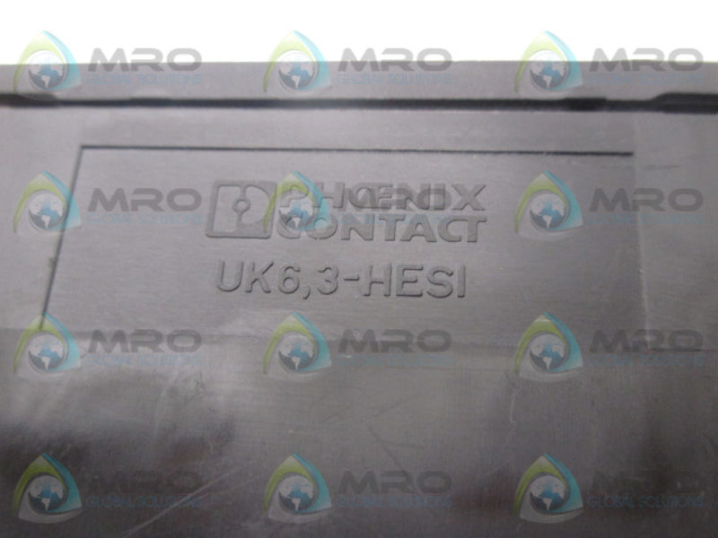 PHOENIX CONTACT UK6,3HESI FUSE TERMINAL BLOCK  UNMP