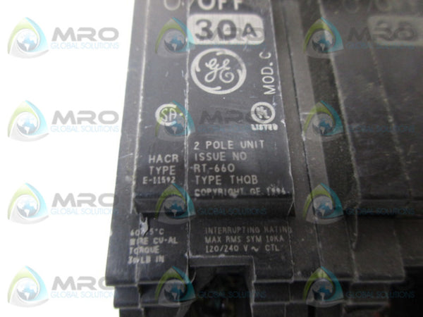 GENERAL ELECTRIC THQB230 CIRCUIT BREAKER  NSNP