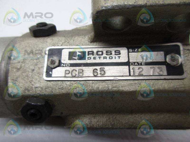 ROSS PCB65 ROLLER CAM VALVE  NSNP