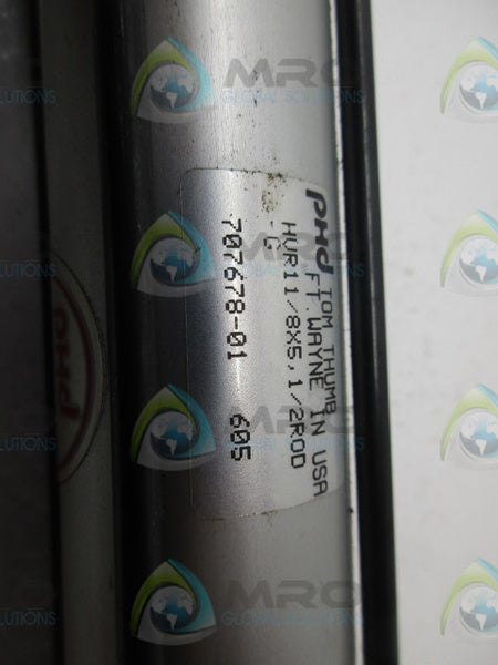 PHD HVR11/8X5,1/2ROD-G CYLINDER  UNMP