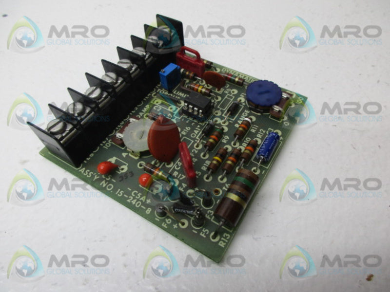 DYNAMATIC 70-47-137 CIRCUIT BOARD  UNMP