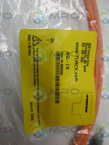 TURCK SF0L-2M CABLE  NSMP