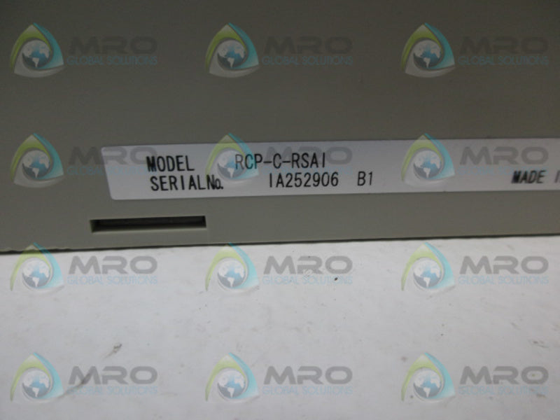 ROBO CYLINDER RCP-C-RSAI CONTROLLER  NSNP