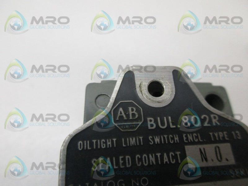 INDUSTRIAL SPARE PART 802R-HF SER.B ROCKER ARM LIMIT SWITCH (AS PICTURED)  UNMP