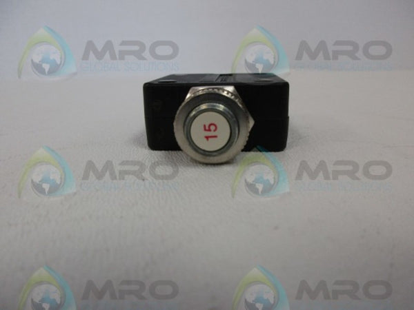 POTTER & BRUMFIELD W58-XB1A4A-15 CIRCUIT BREAKER 15A  UNMP