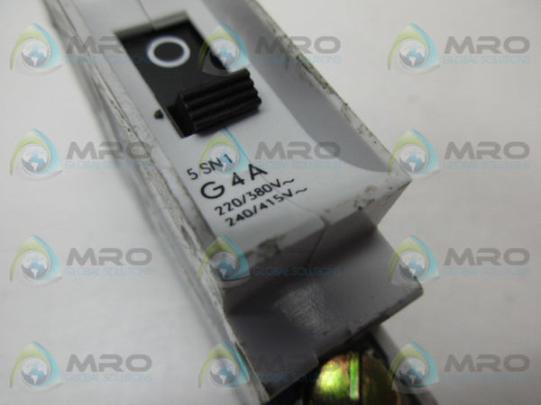 SIEMENS 5SN1-G4A CIRCUIT BREAKER  UNMP