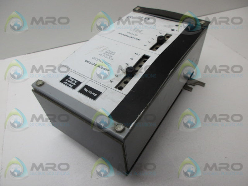 GENERAL ELECTRIC 567B754G VERSA TRIP  UNMP