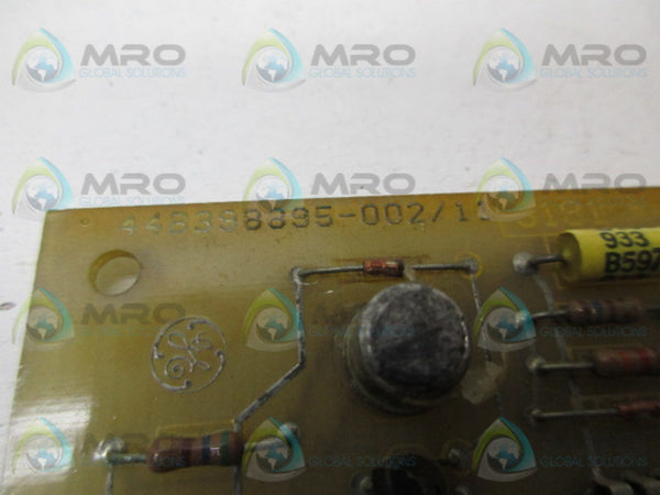 GENERAL ELECTRIC 44B398895002/11 CIRCUIT BOARD  UNMP