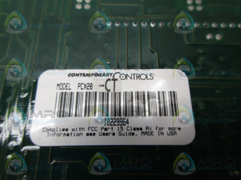 CONTEMPORARY CONTROLS PCX20-CT INTERFACE CARD  NSMP