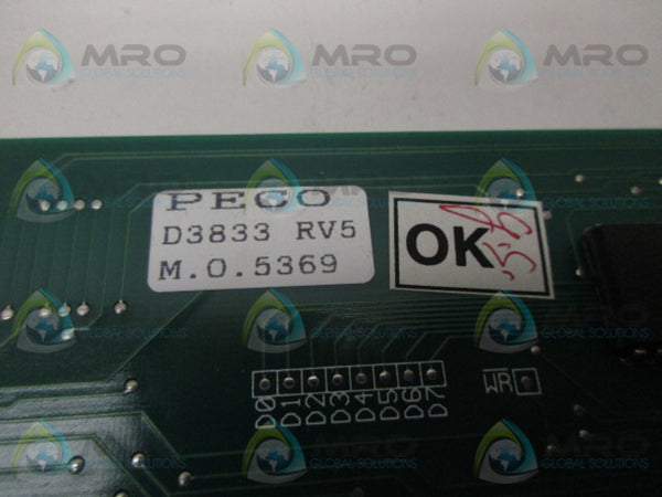 PECO D3833 CONTROL BOARD  NSNP