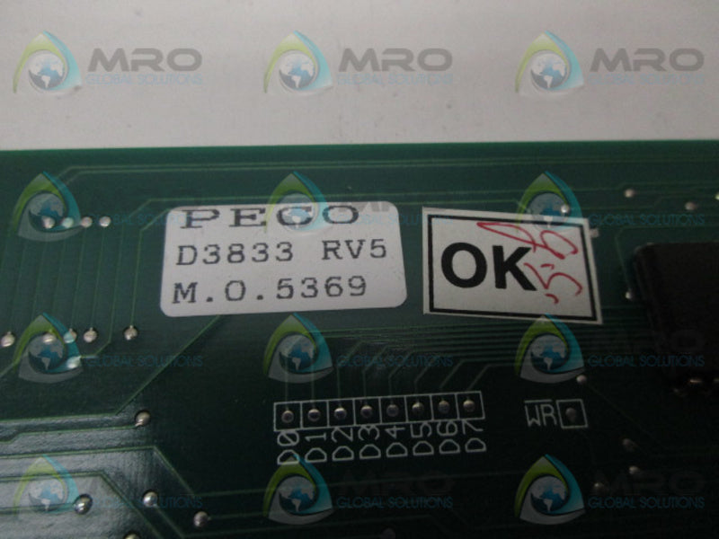 PECO D3833 CONTROL BOARD  NSNP