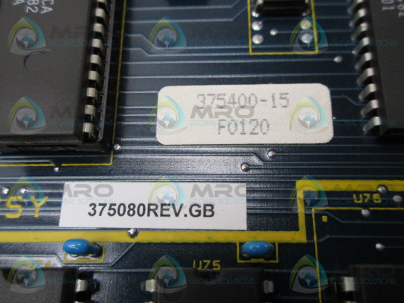 VIDEO JET 375400-15 INTERFACE CONTROL BOARD  NSNP