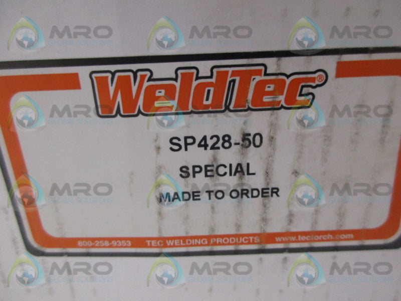 WELDTEC SD428-50 WELDING TORCH  NSMP
