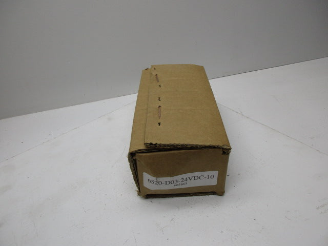 DYNEX 6520-D03-24VDC-10 DIRECTIONAL CONTROL VALVE * FACTORY SEALED *