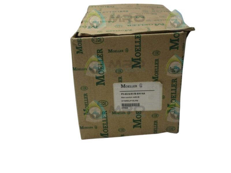 KLOCKNER MOELLER P3-63/I4/SVB-SW-NA DISCONNECT (AS PICTURED)  NSMP