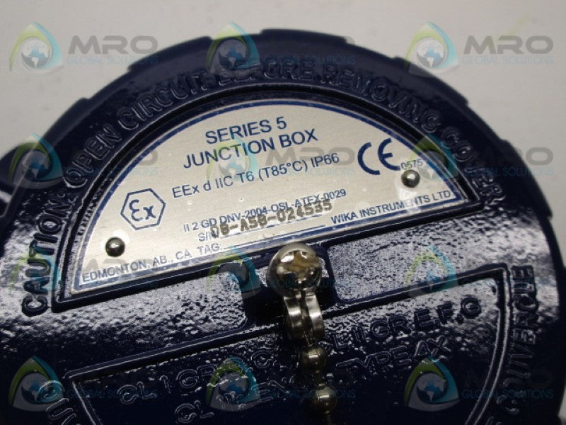 WIKA SERIES 5 JUNCTION BOX  NSMP