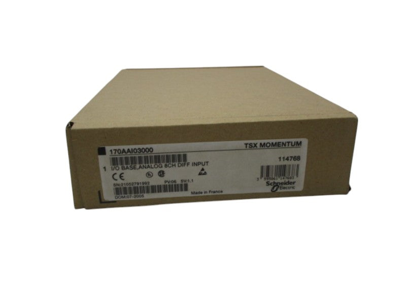 SCHNEIDER TSX MOMENTUM 170AAI03000 INPUT MODULE 8POINT ANALOG  NSMP