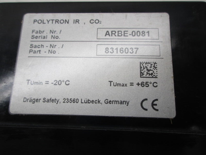 DRAGER 8316037 IR CO2 GAS DETECTOR  NSMP