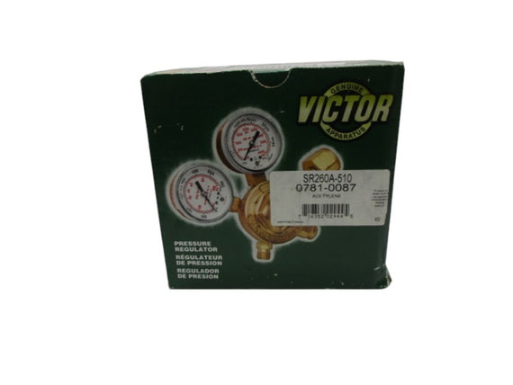 VICTOR SR260A-510 ACETYLENE REGULATOR  NSMP