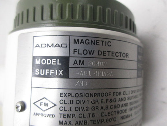 YOKOGAWA AM204DN-AB1-HHAA/ND ADMAG MAGNETIC FLOW DETECTOR  NSNP