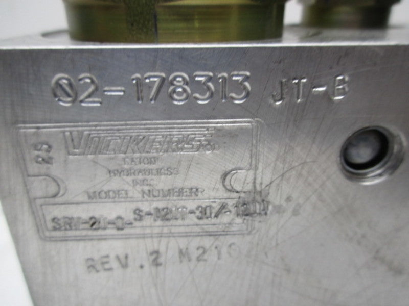 VICKERS SRV-20-0-S-A20T-30/120 VALVE  NSNP