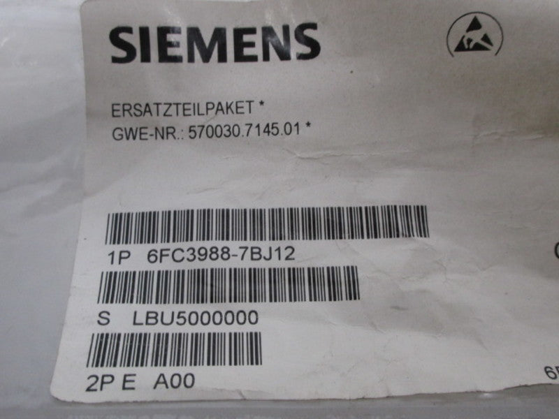 SIEMENS SINUMERIK 6FC3988-7BJ12 FRONT PANEL FRAME NSMP