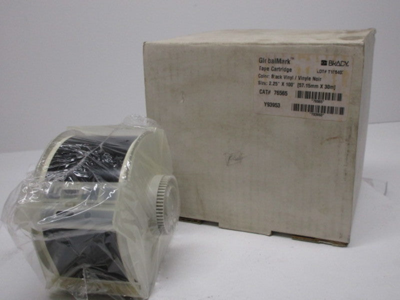 BRADY 76565 BLACK VINYL TAPE  NSMP
