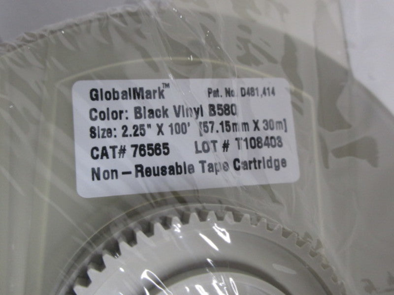BRADY 76565 BLACK VINYL TAPE  NSMP