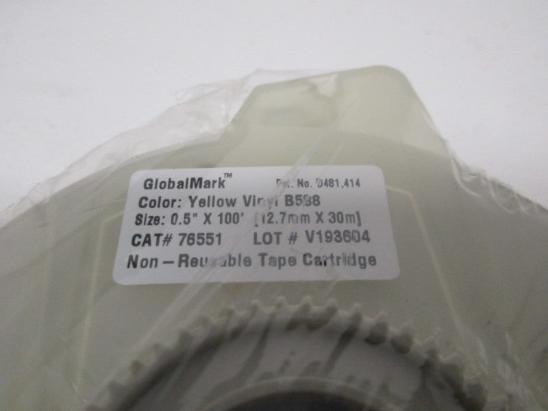 BRADY 76551 YELLOW VINYL TAPE  NSMP