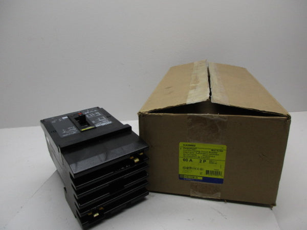 SQUARE D HJA260602 CIRCUIT BREAKER 60A  NSMP