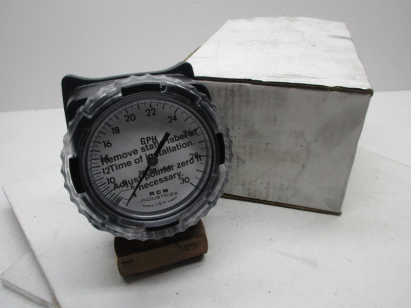 RCM FLOW 1/2-71-R-30-ES GALLON FLOW METER  NSMP