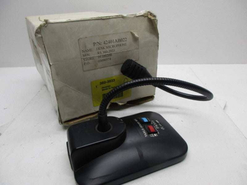 RS PRO 360-3933 42401AB022 DESK MICROPHONE  NSMP