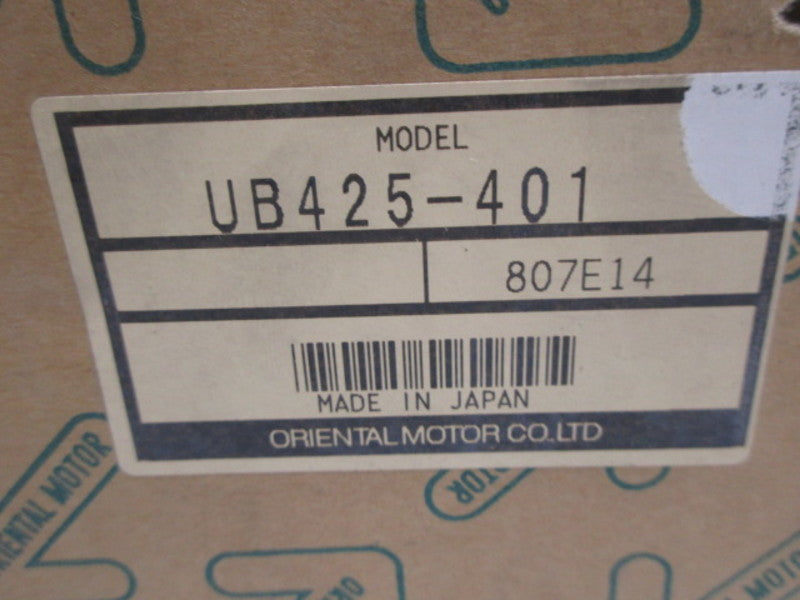 ORIENTAL MOTOR UB425-401 MOTOR SPEED CONTROLLER  NSMP