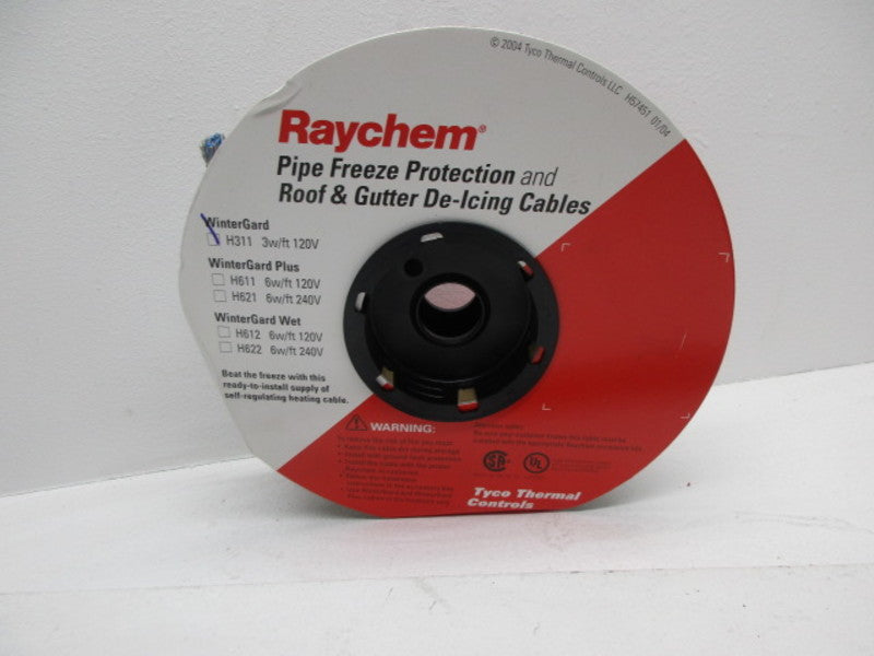 RAYCHEM H311 3W/FT 120V DE-ICEING CABLES  NSMP
