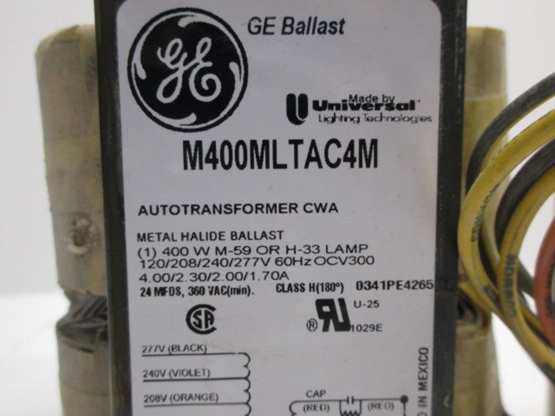 GENERAL ELCTRIC M400MLTAC4M-5GEK BALLAST  NSMP