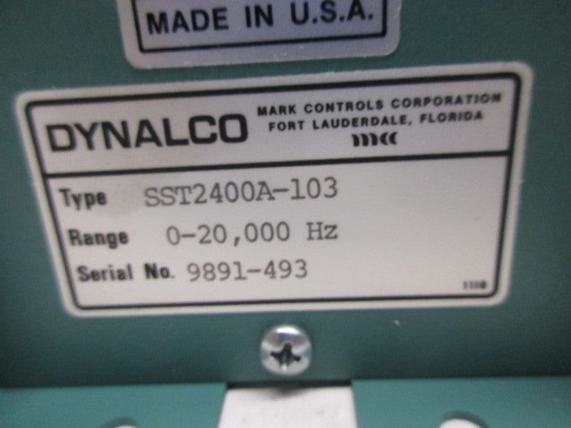 DYNALCO SST2400A-103 SPEED SWITCH  NSNP IN  BOX