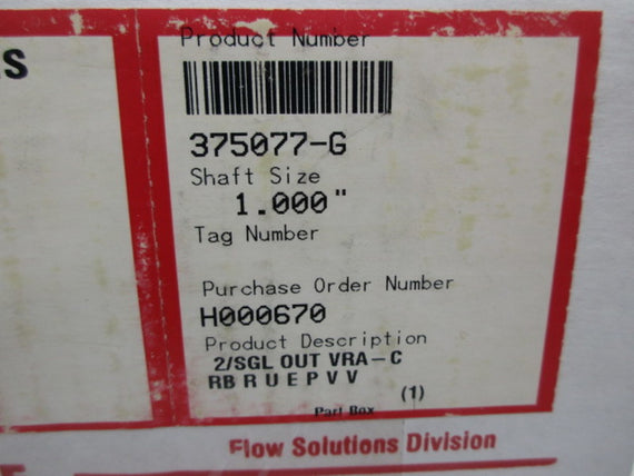 FLOWSERVE 375077-G MIXER SEAL KIT  NSMP
