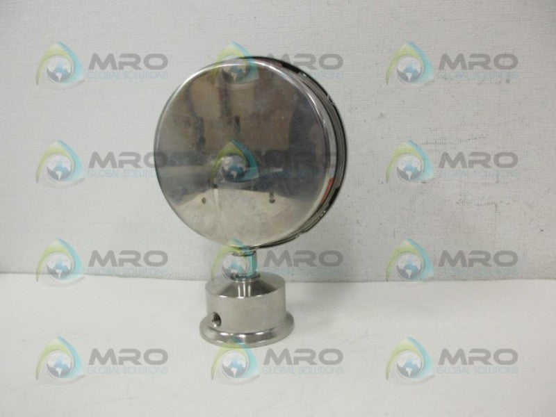ASHCROFT 37-01 DURALIFE WELDED LOWER MOUNT PRESSURE GAUGE NSNP