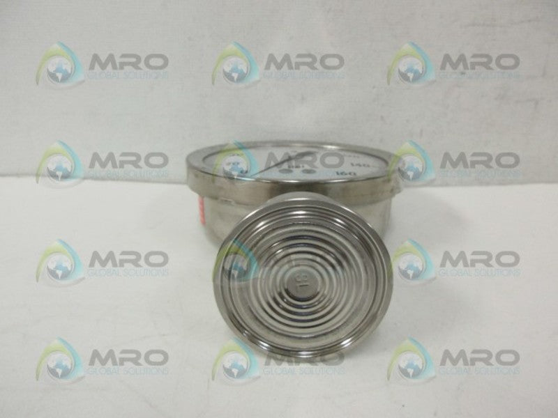 ASHCROFT 37-01 DURALIFE WELDED LOWER MOUNT PRESSURE GAUGE NSNP